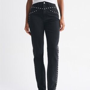 NWT Abercrombie curve love ulta high rise 90s straight jean - 29 regular